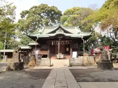 代々木八幡宮の本殿・本堂
