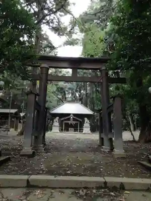 日鷲神社の鳥居