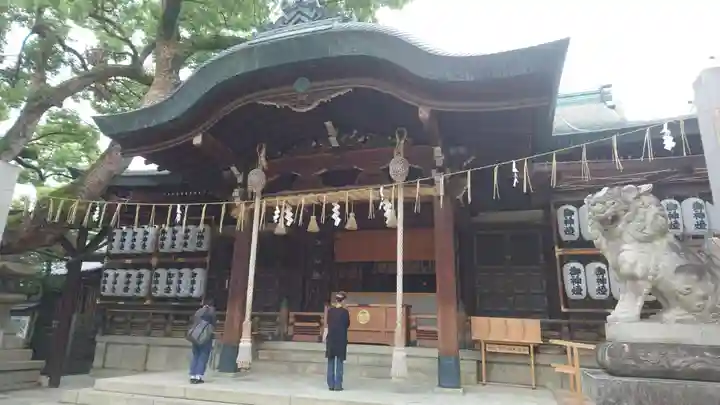 石切劔箭神社の本殿・本堂