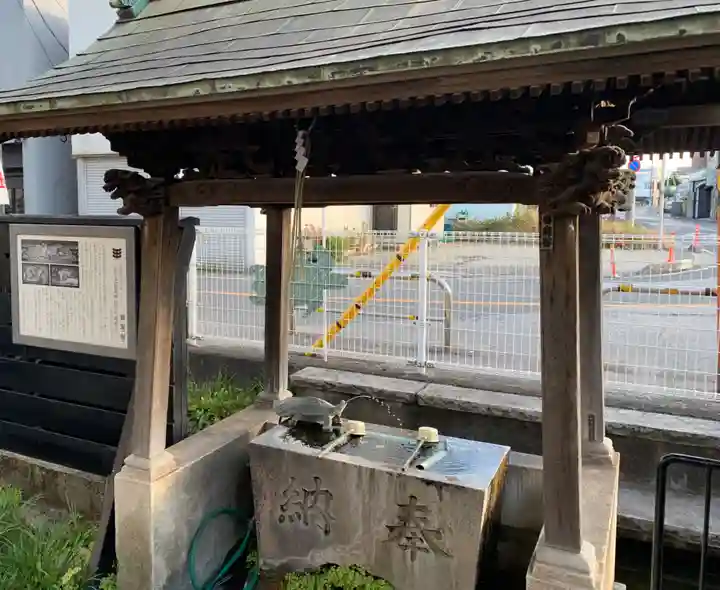 嚴島神社の手水舎