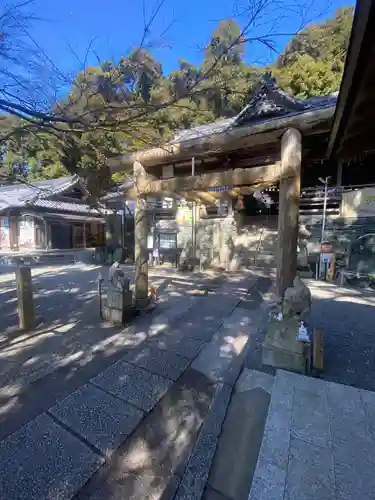 宇賀部神社の鳥居