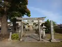 諏訪神社(虎石)の鳥居