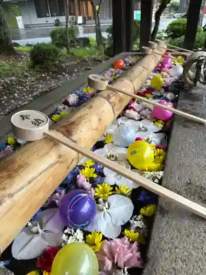 群馬県護国神社の手水舎
