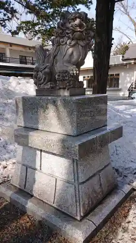 新琴似神社の狛犬