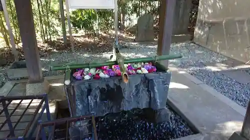 南沢氷川神社の手水舎