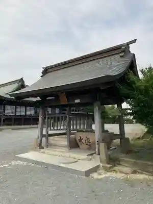 国安天満神社の手水舎