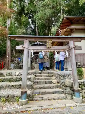 御髪神社の鳥居