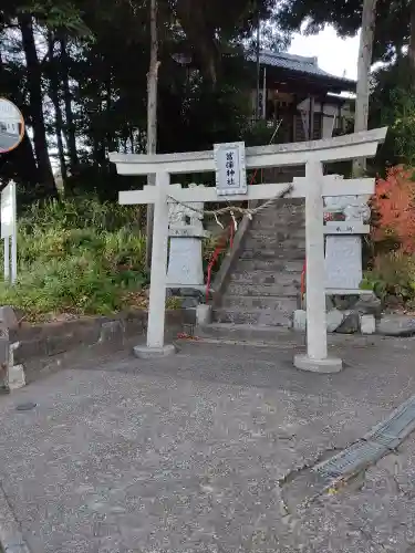 菖蒲神社の鳥居