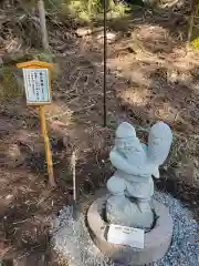 日光二荒山神社の像