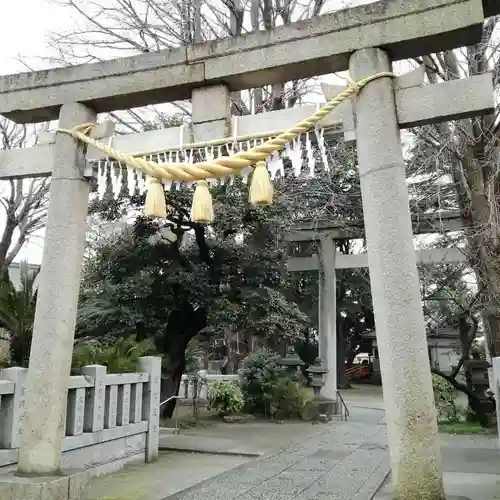 葛西神社の鳥居