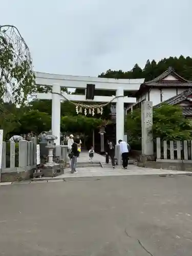 金蛇水神社の鳥居