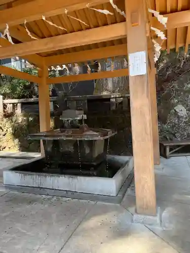 榛名神社の手水