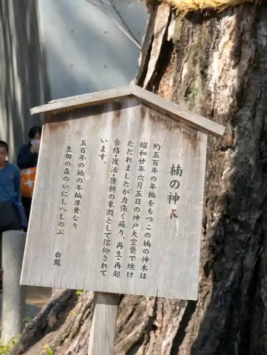 生田神社の{uncategorized: "未分類", other: "その他", undefined: "問題あり", building: "その他建物", grave: "お墓", sacred_gate: "鳥居", guardian: "狛犬", statue: "像", buddha: "仏像", history: "歴史", nature: "自然", garden: "庭園", animal: "動物", pagoda: "塔", temizu: "手水舎", mountain_gate: "山門・神門", sanctuary: "本殿・本堂", subordinate: "末社・摂社", art: "芸術", scenery: "景色", jizo: "地蔵", ema: "絵馬", goshuin: "御朱印", omikuji: "おみくじ", items: "授与品その他", amulet: "お守り", goshuincho: "御朱印帳", eats: "食事", festival: "お祭り", votive_dance: "神楽", shichigosan: "七五三参", wedding: "結婚式", experience: "体験その他", initially: "初詣", around: "周辺", anti_infection: "感染症対策"}