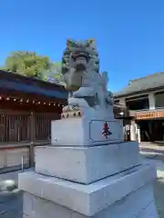 亀ケ池八幡宮の狛犬