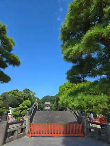 鶴岡八幡宮の庭園