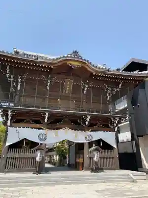 桑名宗社（春日神社）の山門・神門