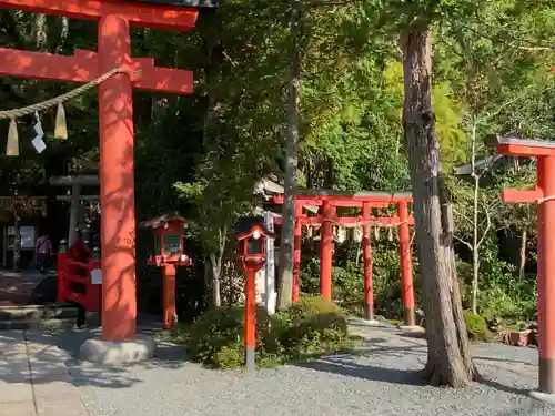 天河大辨財天社の鳥居