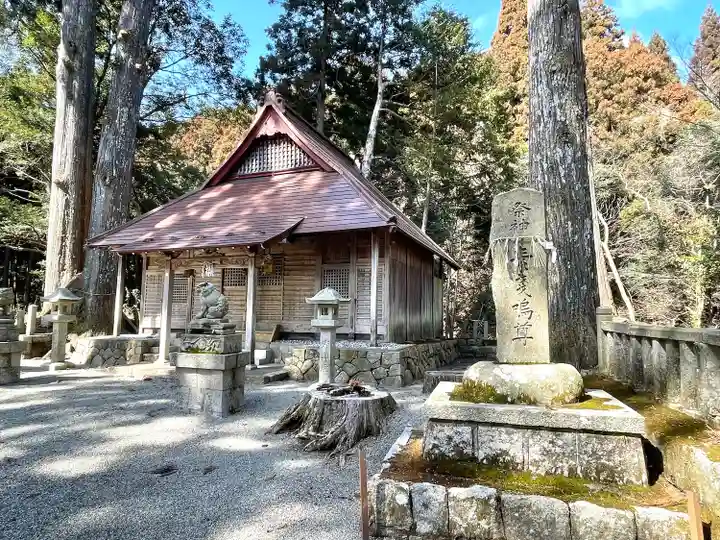 上林神社の本殿・本堂