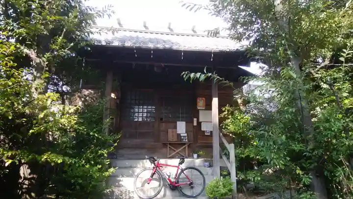 梅田神明宮の本殿・本堂