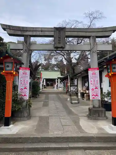 新倉氷川八幡神社の鳥居