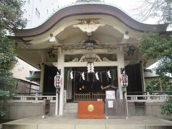 猿江神社の本殿・本堂
