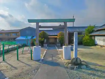 地蔵神社（地蔵神明社）の鳥居