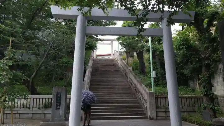 簸川神社の鳥居
