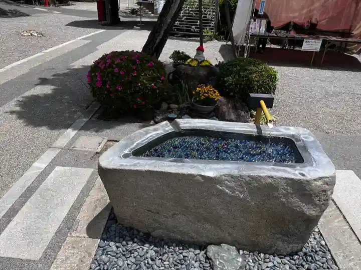 座光如来寺(元善光寺)の手水舎