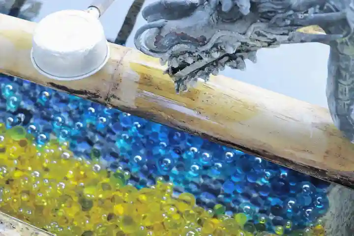 温泉山 安楽寺(四国霊場第六番札所)の手水舎