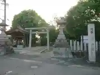 白山社(川井町)の鳥居