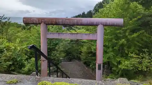 中富良野神社の鳥居