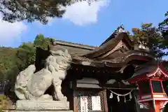 白鬚神社の狛犬