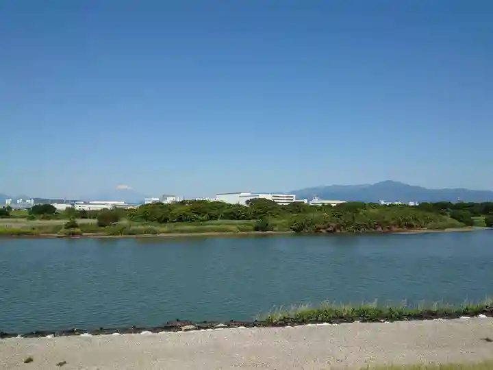 一之宮不動堂の景色