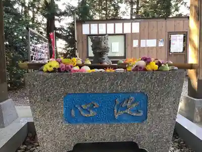 滑川神社 - 仕事と子どもの守り神の手水舎