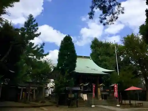 上目黒氷川神社の本殿・本堂