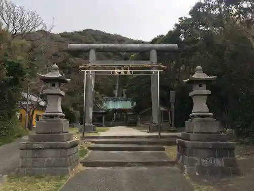 洲崎神社の鳥居