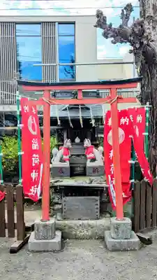 麻布氷川神社の鳥居