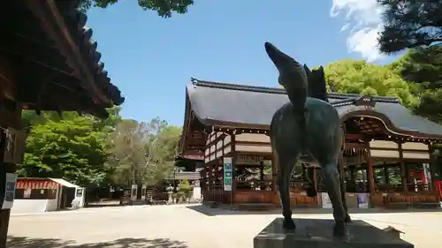 藤森神社の狛犬