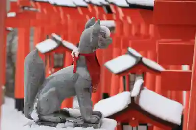 高屋敷稲荷神社の狛犬