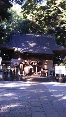 間々田八幡宮の本殿・本堂