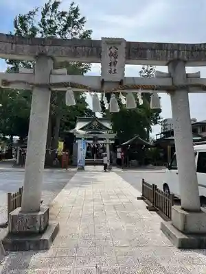 川越八幡宮の鳥居
