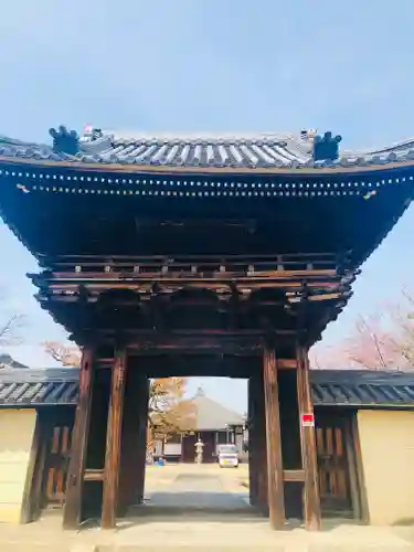 道明寺の山門・神門