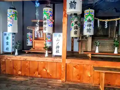 天満宮（越戸天満宮）の末社・摂社