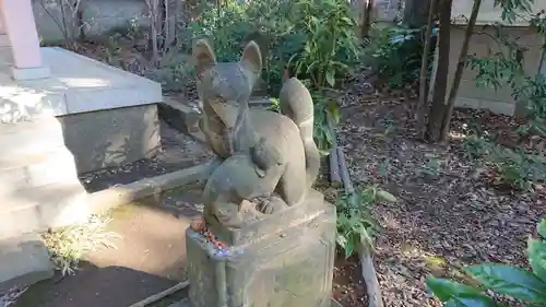 八雲氷川神社の狛犬