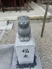 三輪神社の狛犬