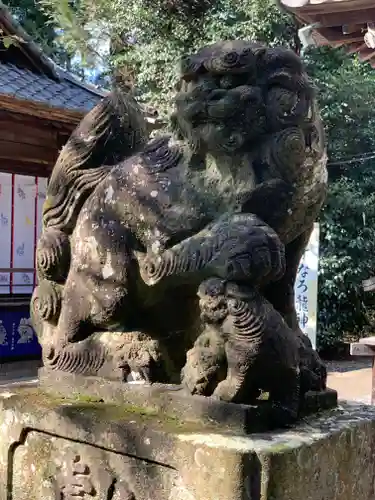 下野 星宮神社の狛犬