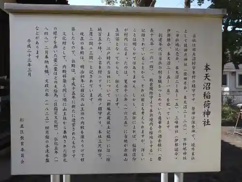 本天沼稲荷神社(東京都)