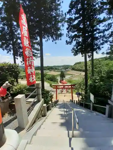 高屋敷稲荷神社の鳥居