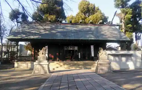 所澤神明社の本殿・本堂