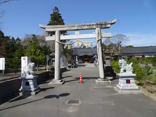 白子神社の鳥居